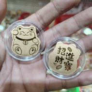 2mg Pure Gold 999 Mobile Phone Stickers Every Test Must Pass the Princess Please Make a Fortune Get 