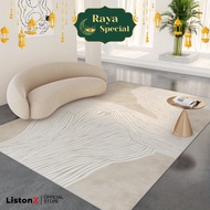 ( 🔥Raya Special 🔥) Crystal Velvet Rug 5XL (200x300cm) - Chic and Modern - Floor Mat- High-Quality Ca