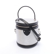 【二手】路易威登LOUIS VUITTON Cannes Epi 手提包 M55316 銀色/黑色皮革 Cannes 女士二手 A