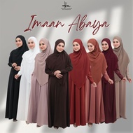 Hanna Mirae Imaan Abaya Loose Fit Muslimah – Sesuai Harian & Majlis Breastfeed Friendly Minimalist