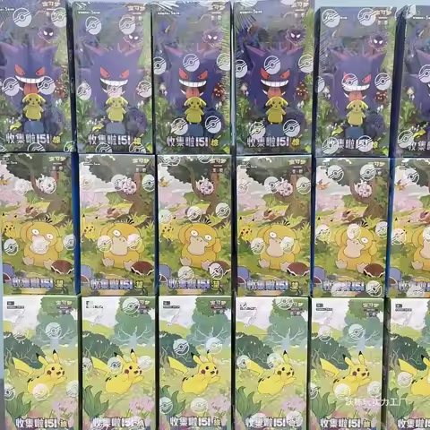 Pokémon TCG Collection 151 Gengar & Ponyta Simplified Chinese Cards Hobby Collectible Gift