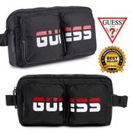 💯🇲🇾 GENUINE GUESS BOUTIQUE MALAYSIA FOR MEN / UNISEX BUM BAG, CHEST BAG LOGO BAG
