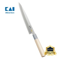 Dao làm bếp Nhật cao cấp KAI Ginju Sashimi - Dao Sashimi tay trái AK5067 (210mm)