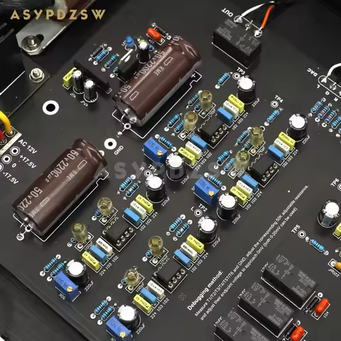 ASYPDZSW HIFI 6010D Single-ended Preamplifier Base on M-B-L6010 Preamp circuit
