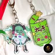 Dimple Anime Key Chain Man Mob Psycho 100 Key Chain Women Creative Funny Fashion Keychain