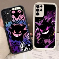 Casing hp For Samsung A55 A54 A05 M04 M15 M12 S25 S24 S21 FE Ultra DK-2 Pokemon Gengar