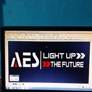 Custom sticker aes