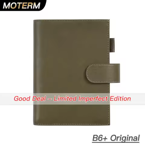 Limited Imperfect Moterm Full Grain Vegetable Tanned Leather Original B6+ Cover for B6 Stalogy Noteb