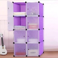 MKCUBE 8 Wardrobe Cube Cabinet (5 Color) Wardrobe DIY Magic Wardrobe Cabinet Cube Rack Clothes Stora