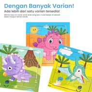 9x9 cm Wooden Puzzle Educational Toys for Children Jigsaw Puzzle