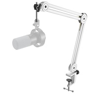FIFINE Microphone Arm BoomSuspension Stand-Heavy Duty Boom with Desk Clamp for AM8GamingStreamingPod