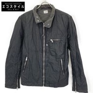 CP Company Black Overdye Stand Color Jacket Size 46