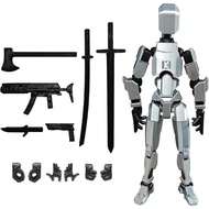 Assembly Completed T13 Action Figure, Titan 13 3D Printed Action Figure, 3D Printed Titan13, Assembl