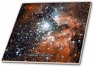 3dRose ct_76786_2 Galaxy & Nebula Nebulae Star Gallery Ceramic Tile, 6"