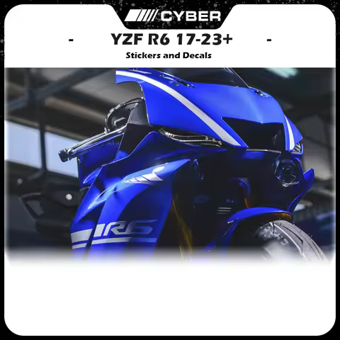 For Yamaha YZFR6 YZF-R6 R6M Full Car Sticker Set Motorcycle Fairing Shell Sticker Decal OEM Replacem