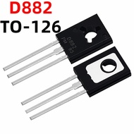 10pcs Three-Section Transistor D882 2SD882 3A/40V TO-126 NPN Power Supply Section 3 New Original