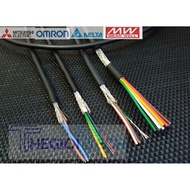 10M 24AWG power cord Control signal cable 2x0.22 4x0.22 6x0.22 8x0.22 with Altek Kabel anti-interfer