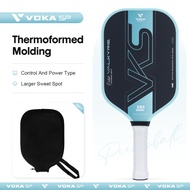 VOKASP GEN2-Cyan T800 Carbon Fiber  Pickleball Paddle | 16MM PP Honeycomb core Pickleball Racket