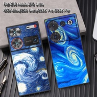 Casing Nubia Z70/Z60/Z50/Z60S Pro/Z50S Pro Shockproof Phone Cover Creative Painted Oil Painting