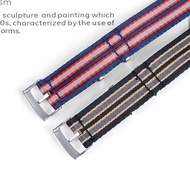 Nylon Watch Strap for Omega 007 for Seamaster 300 20mm Canvas