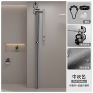 浴室折疊浴簾衛浴隱形免打孔乾濕分離隔間簾淋浴掛簾房間宿舍隔簾