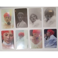 Official G-dragon Photocard Gdragon Bigbang G dragon PC