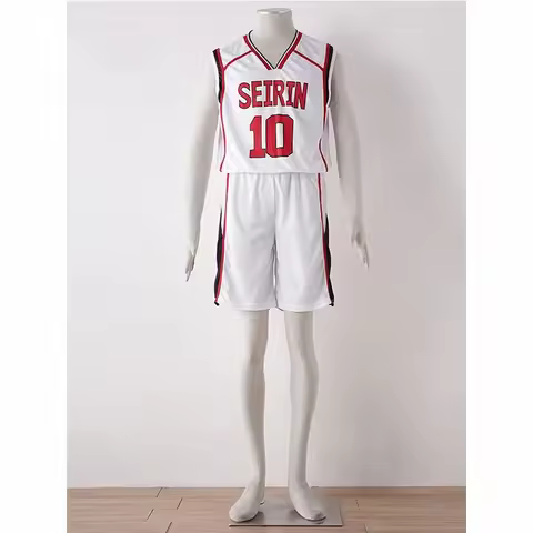 Cosplay Kuroko's Basketball Kuroko no basuke II Kagami Taiga SEIRIN Black Costume Jersey NO.10 No.11