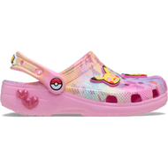童裝 Kids Clog 寶可夢皮卡丘粉色經典洞洞鞋 (彩色)