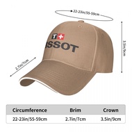 New Style Tissot (3) Printed Hat Men Women Sunscreen Baseball Cap Casual Trendy Golf Cap Outdoor Adjustable Cap Sports Fishing Curved Brim Old Hat