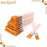 MEIGUII Hair Painting Brush, Practical Multifunctional Oil Paint Brush,  Wood Handles Watercolor Pai