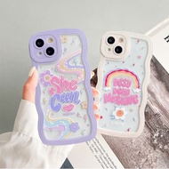 For Huawei Y9S Y9 Prime 2019 Nova 3I Honor 20 Nova Y90 5T 4E P30 Lite Pro P20 P20Pro Case Wage Edge Soft Rainbow Clear Phone Cover