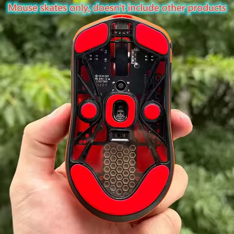 1 Set Ultraglide Mouse Skates For Fnatic x Lamzu Maya X Brake Control Speed Silencer Feet ICE Versio