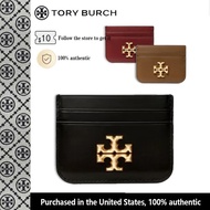 Tory burch Women's Wallet Personalised Card Holder Leather Card Holder