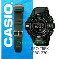 HITAM Casio PROTREK PRG-270 PRG270 Watch strap CASIO PROTREK PRG 270 Black