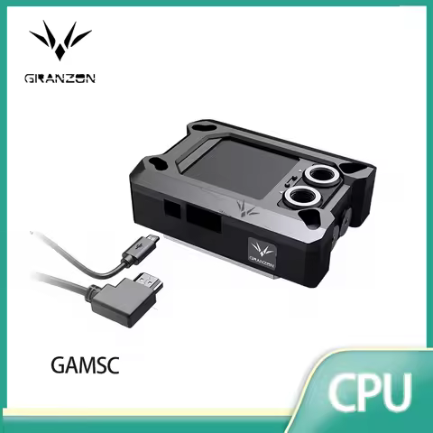 Granzon CPU Block Use for INTEL LGA115X 1200 1700 1800 2011 /AMD Ryzen 3/5/7/9 X470 X570 Water Coole