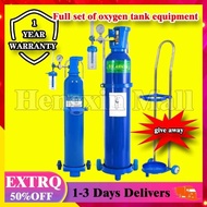 10 20 COD Lbs Medical Tank Full Set Gamit Ang Oxygen Regulator Kit