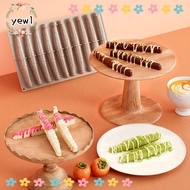 YEWW Vanilla Pod Mold, Food Grade Silicone 10-Cell Design Chocolate Mold, Premium Reusable Heat Resi