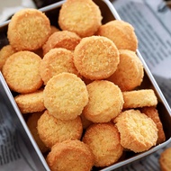 【PandaMunch】Coconut Cheese Shortbread - Crispy & Rich 椰蓉芝士酥饼