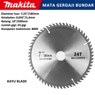 MAKITA 1400W Gergaji Multifungsi Circular Saw Mesin Potong Kayu Mesin Serkel Kayu Japan Tehnologi Me