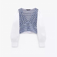 KEMEJA TOP KOREAN STYLE KOREAN STYLE BLOUSE/ WOMEN'S TOP/ KOREAN STYLE SHIRT/ TOP/ CROP TOP/ HAEWON 