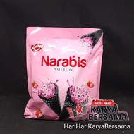 Naraya NARABIS WAFER CONE STRAWBERRY Flavor BAG 220GR