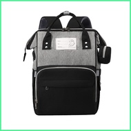 Large Diaper Bag Stroller Backpack Travel Bag Hangable High Capacity Oxford Cloth Waterproof Compact Diaper Bag playsg