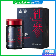 Master of Ginseng Production Hongik Sam Hyo Hong Sam Jeong Gold 100 Red Ginseng Concentrate 240g