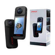 PANOX V2 360 Vlog Camera with 1/2" 48MP Sensors,5.7K 360 Video,72MP 360 Photo,Multi-Platform 4K 360°