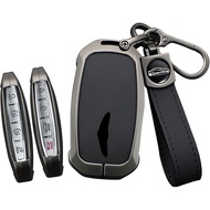 Key Case Cover Fit for Genesis GV60 GV80 G70 G90 2025 2024 2023 Metal Smart Key Fob Holder Key Prote