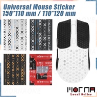 Universal Mouse Grip Tap 15x11 / 11x12 CM Anti-Slip Mouse Sticker Gaming Mouse Sticker