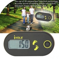 [Kesoto1] 3D Pedometer Mini Professional Fitness Walking Steps Counting Convenient Sports