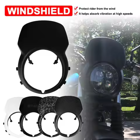 Motorcycle Headlight Front Fairing Windscreen Windshield For Honda CL500 CL300 CL250 CL 250 300 500 