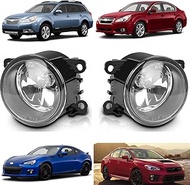 Pair of Front Fog Lights RH LH Compatible With Subaru Outback 2010-2012 & Legacy 2010-2014 & WRX/WRX