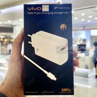 100% Original VIVO 66W Charger Fast Charging Type C